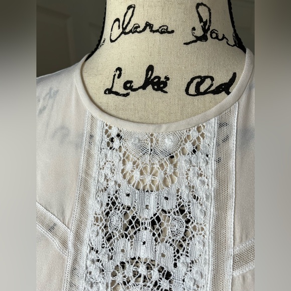 A.L.C White Sleeveless Lace Top. Size 6. NWT🌴 - Picture 4 of 13